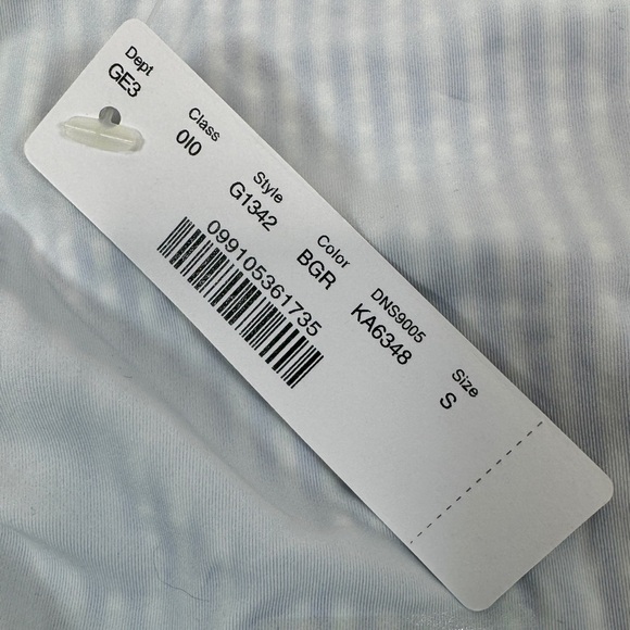 J.CREW Tipped Seersucker String Bikini Bottom - G1342 - Sz S - Picture 7 of 11